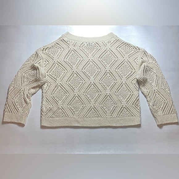 Old Navy open Stitch Boat Neck Sweater - Picture 4 of 7